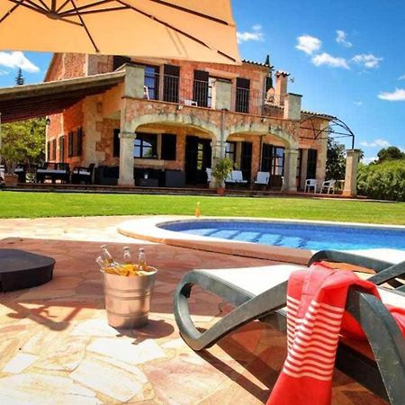 Ciclismo y golf junto a la playa Finca Son Sant Martí Gran Villa Muro Exterior foto